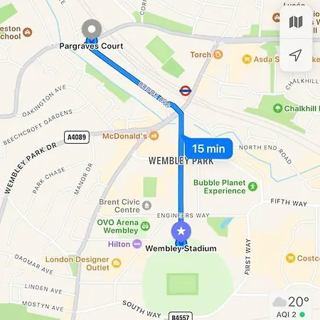 Gorgeous Flat 10 Min Walk To Stadium Free Parking London Exterior photo